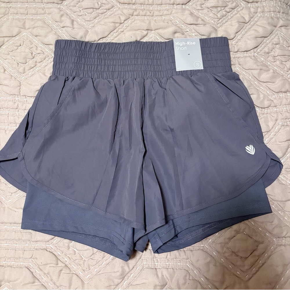 Forever 21 Women's High Waist Charcoal Shorts